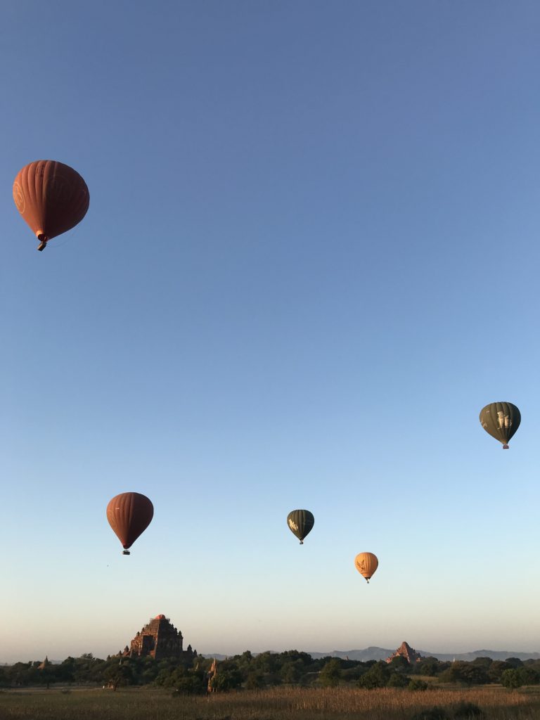 Balloons over Bagan