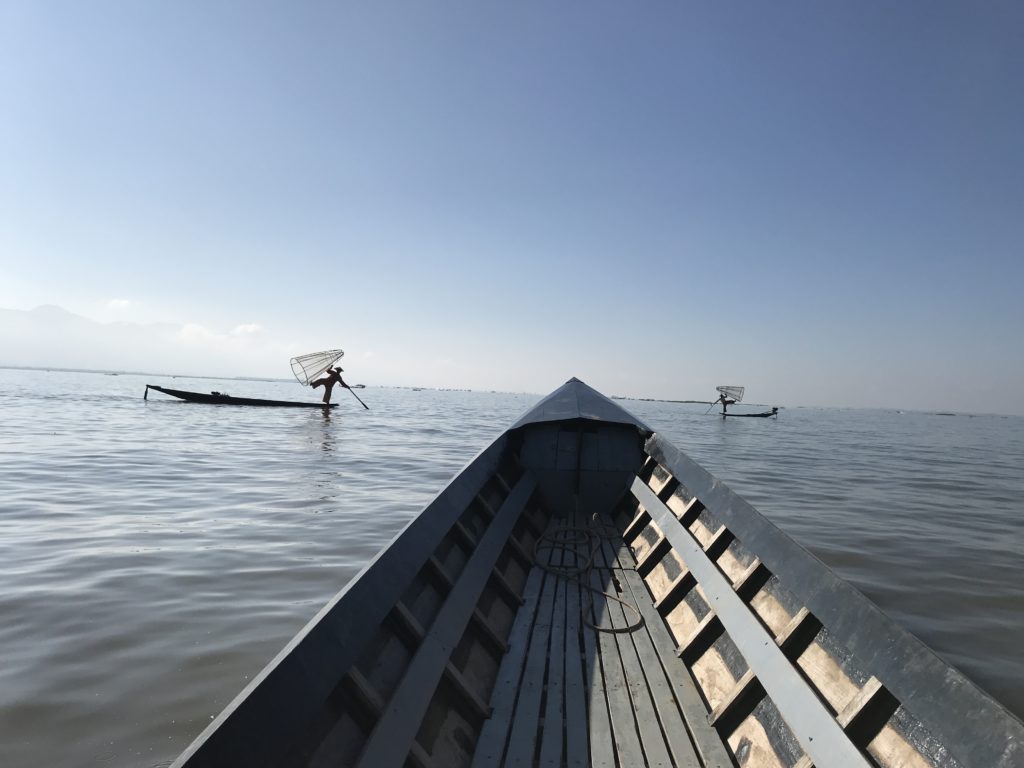Intha-Fishermen on Inle Lake