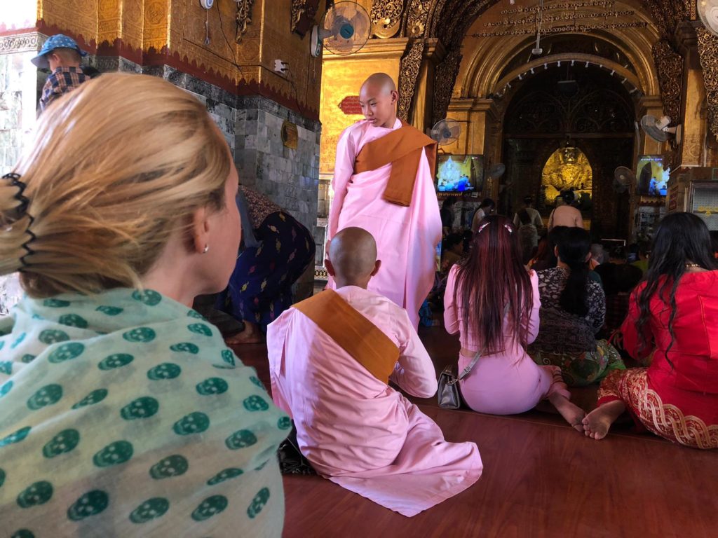 In a Buddhist Temple