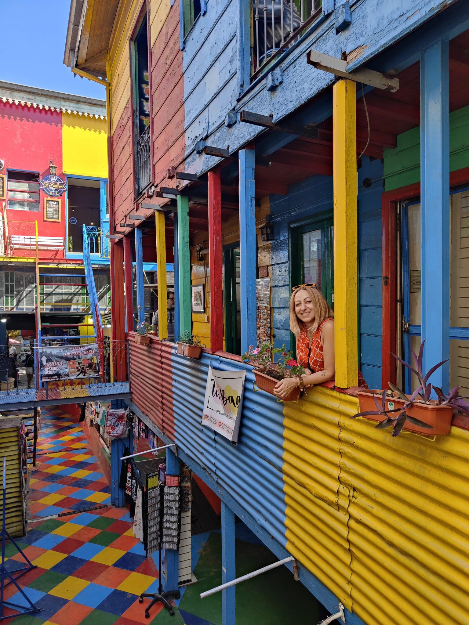 colourful houses in La Boca